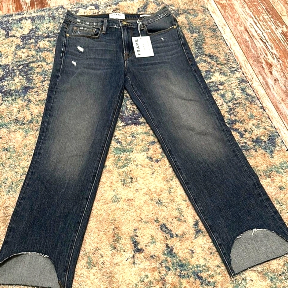 ⭐️FRAME DENIM NWT ANKLE JEANS UNIQUE SAMPLE  !!!